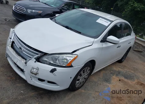 2014 Nissan Sentra Sv from USA, damaged, VIN 3N1AB7AP7EL665235